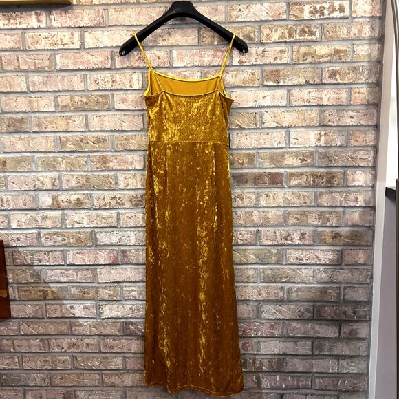 Saylor Cydney Draped Velvet Midi Dress, size XS (NEVER WORN) - Picture 7 of 7